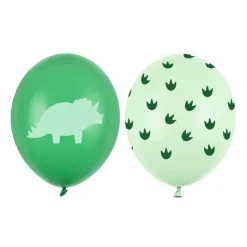 Dinosaur Latexballoner Grøn