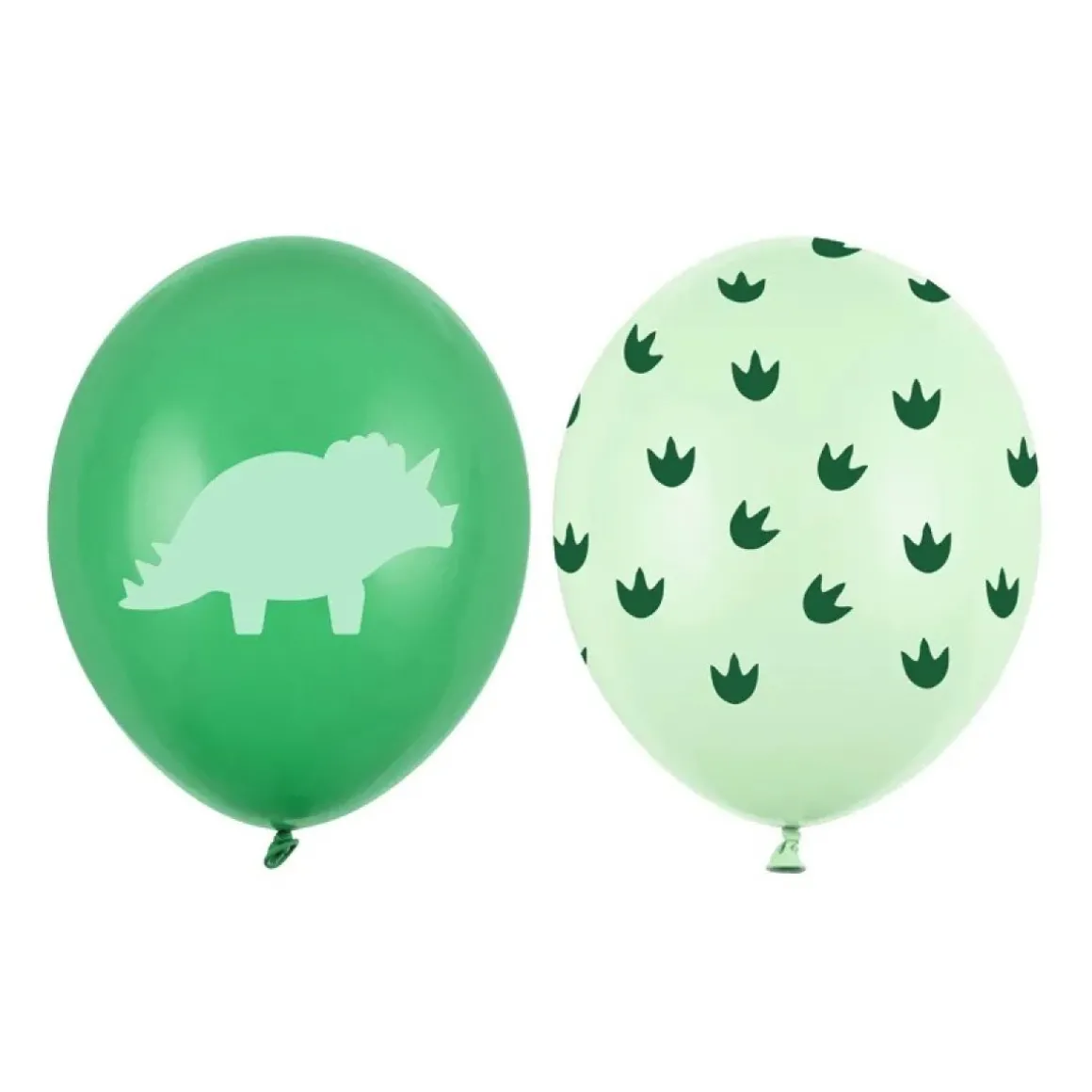 Dinosaur Latexballoner Grøn