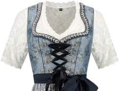 Dirndl Amelia Grå/Blå