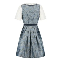 Dirndl Amelia Grå/Blå