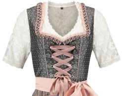 Dirndl Amelia Laksefarvet