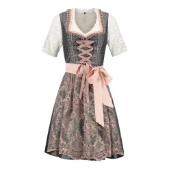 Dirndl Amelia Laksefarvet