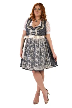 Dirndl Amelia Mørkeblå