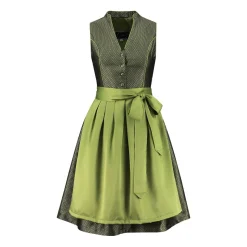 Dirndl Amelia Olivengrøn