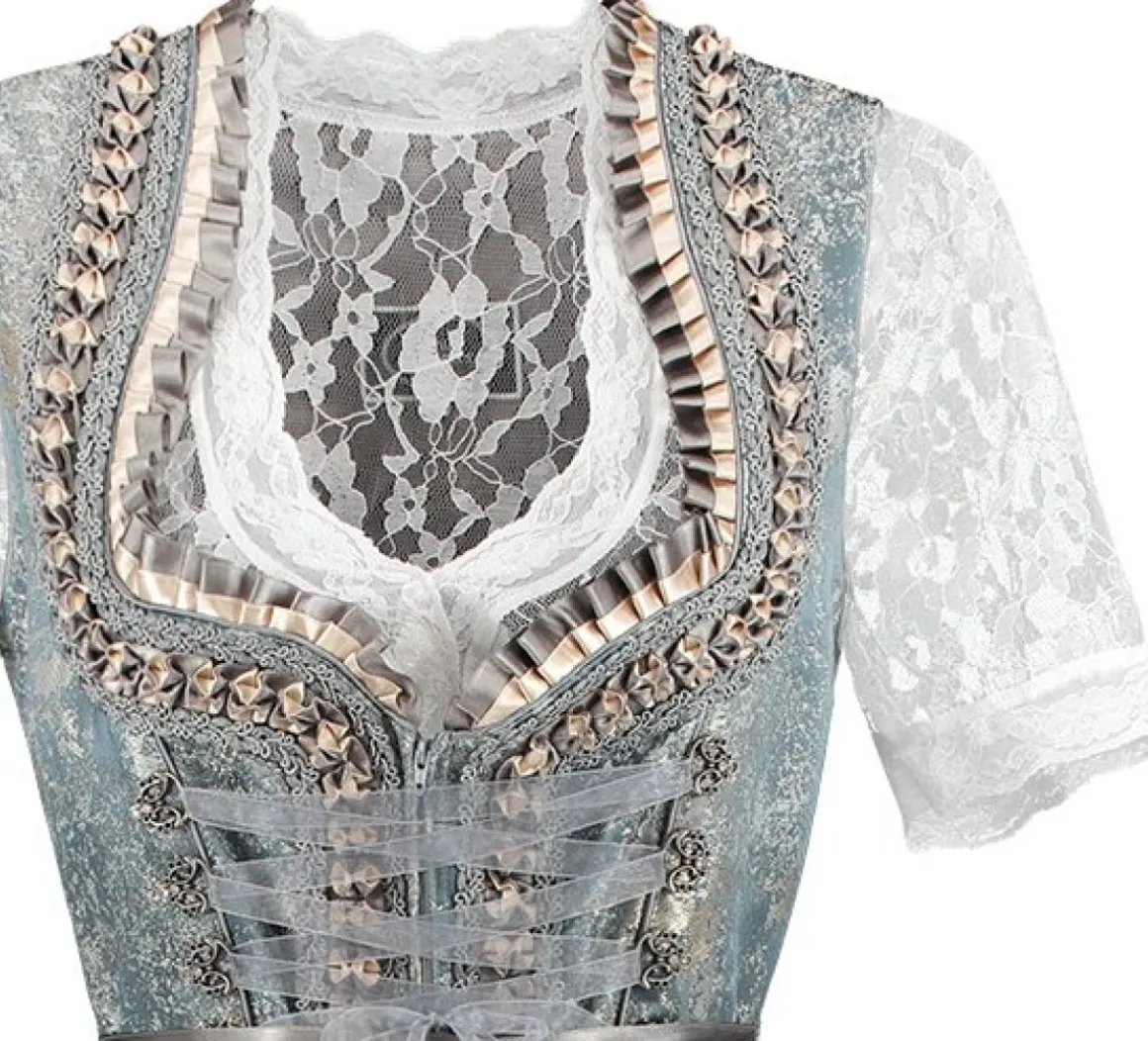 Dirndl Amelia Sølvgrå
