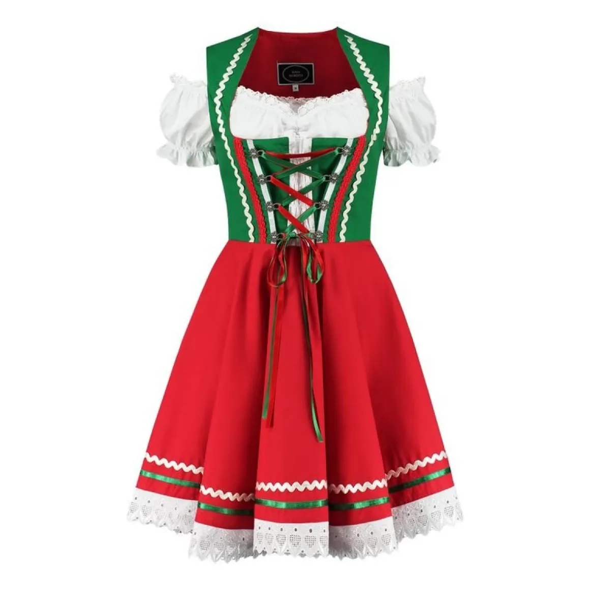 Dirndl Carmen Vermilion