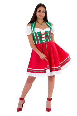 Dirndl Carmen Vermilion