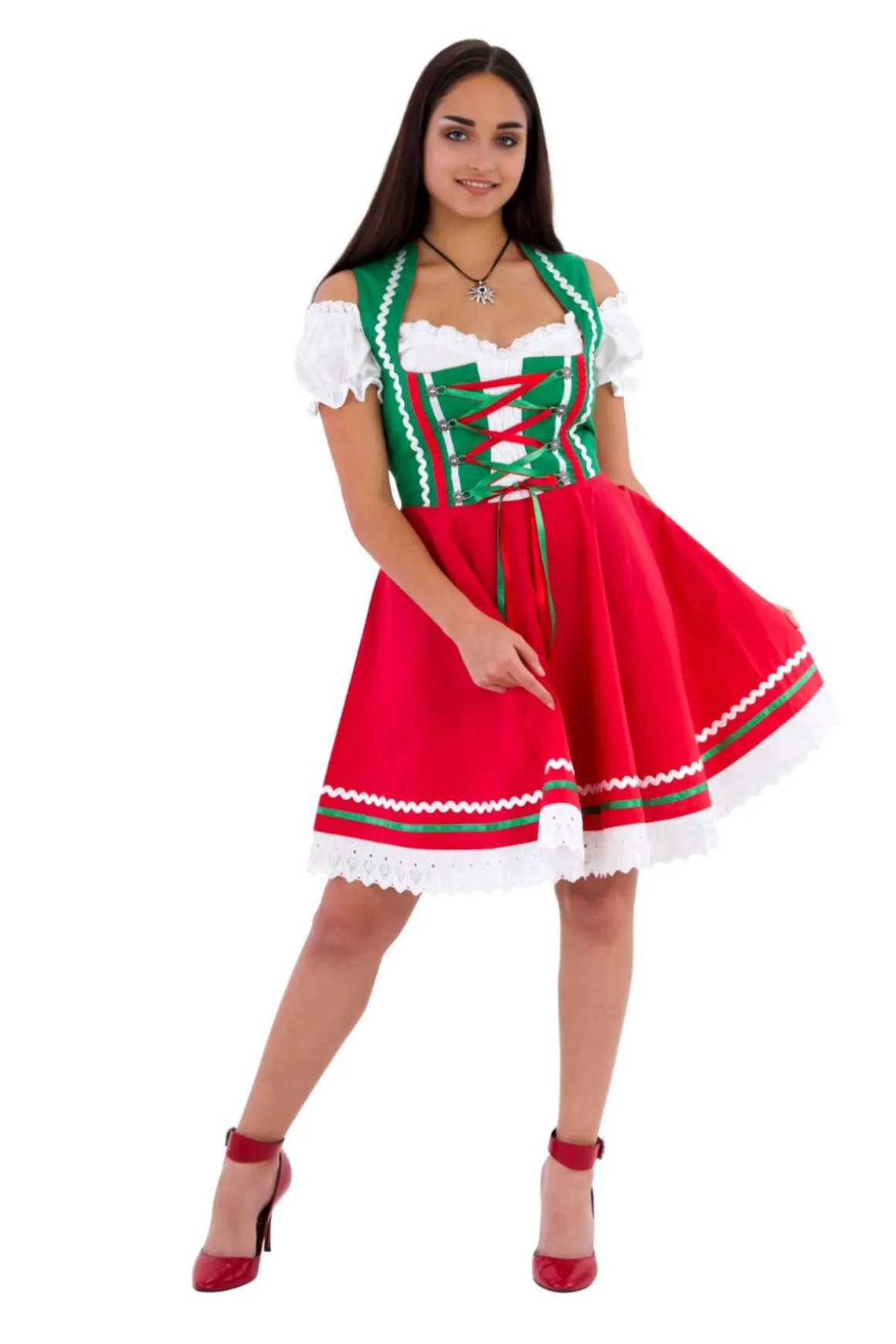 Dirndl Carmen Vermilion