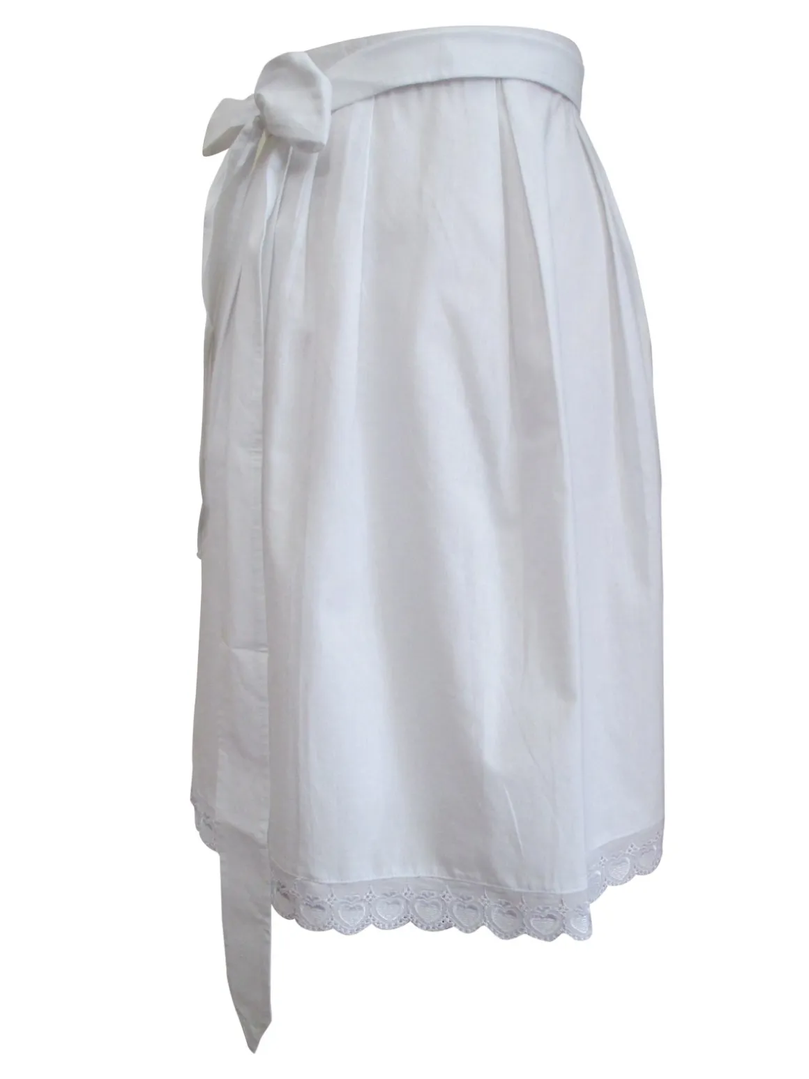 Dirndl Forklæde Hvid