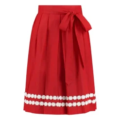 Dirndl Forklæde Rød