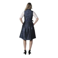 Dirndl Jacquard Blå Glimmer