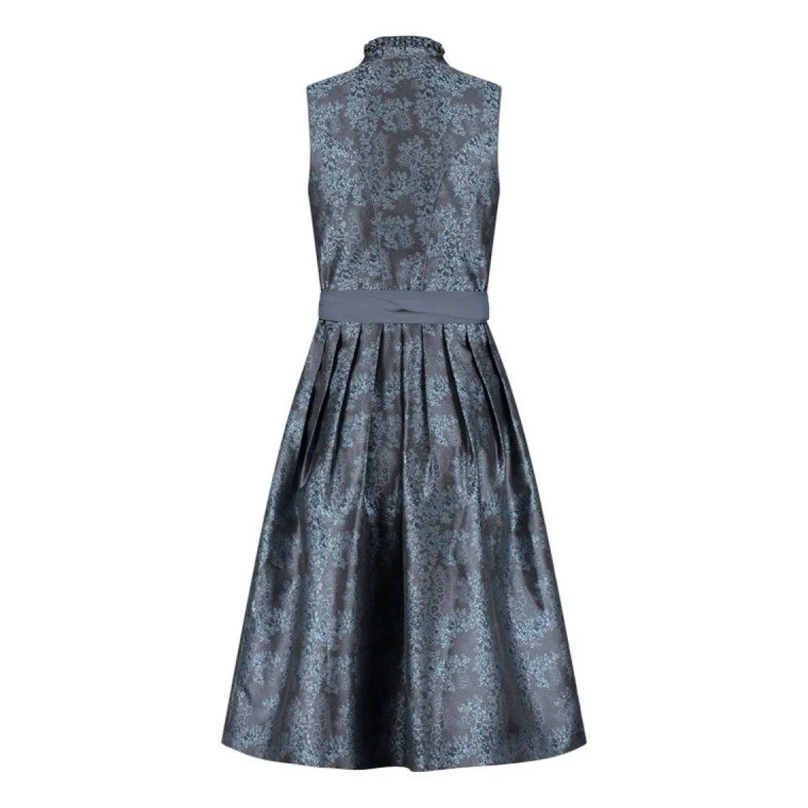 Dirndl Jacquard Blå Glimmer