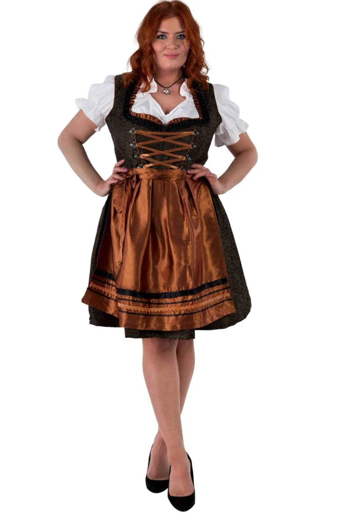 Dirndl Midi Bronze