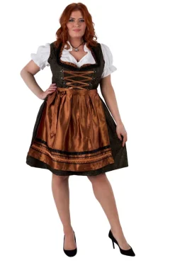 Dirndl Midi Bronze