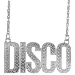 Disco Halskæde Sølv