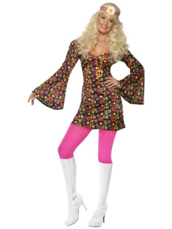 Diskohippiepige Kostume