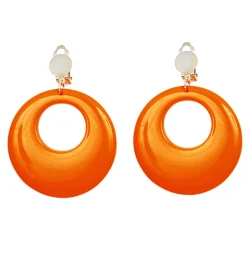 Disko Øreringe Orange