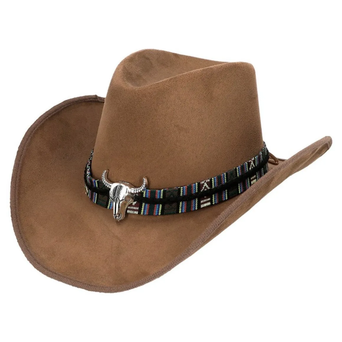 Django Cowboy Hat Brun