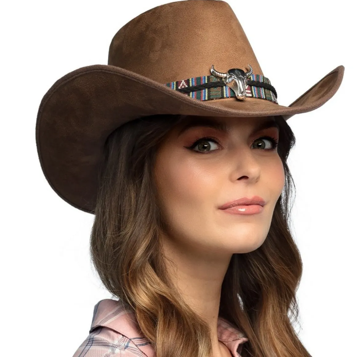 Django Cowboy Hat Brun