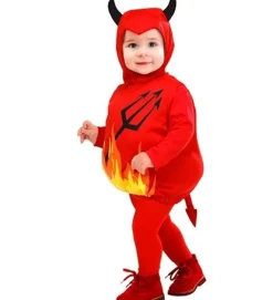 Djævle Babykostume Rød