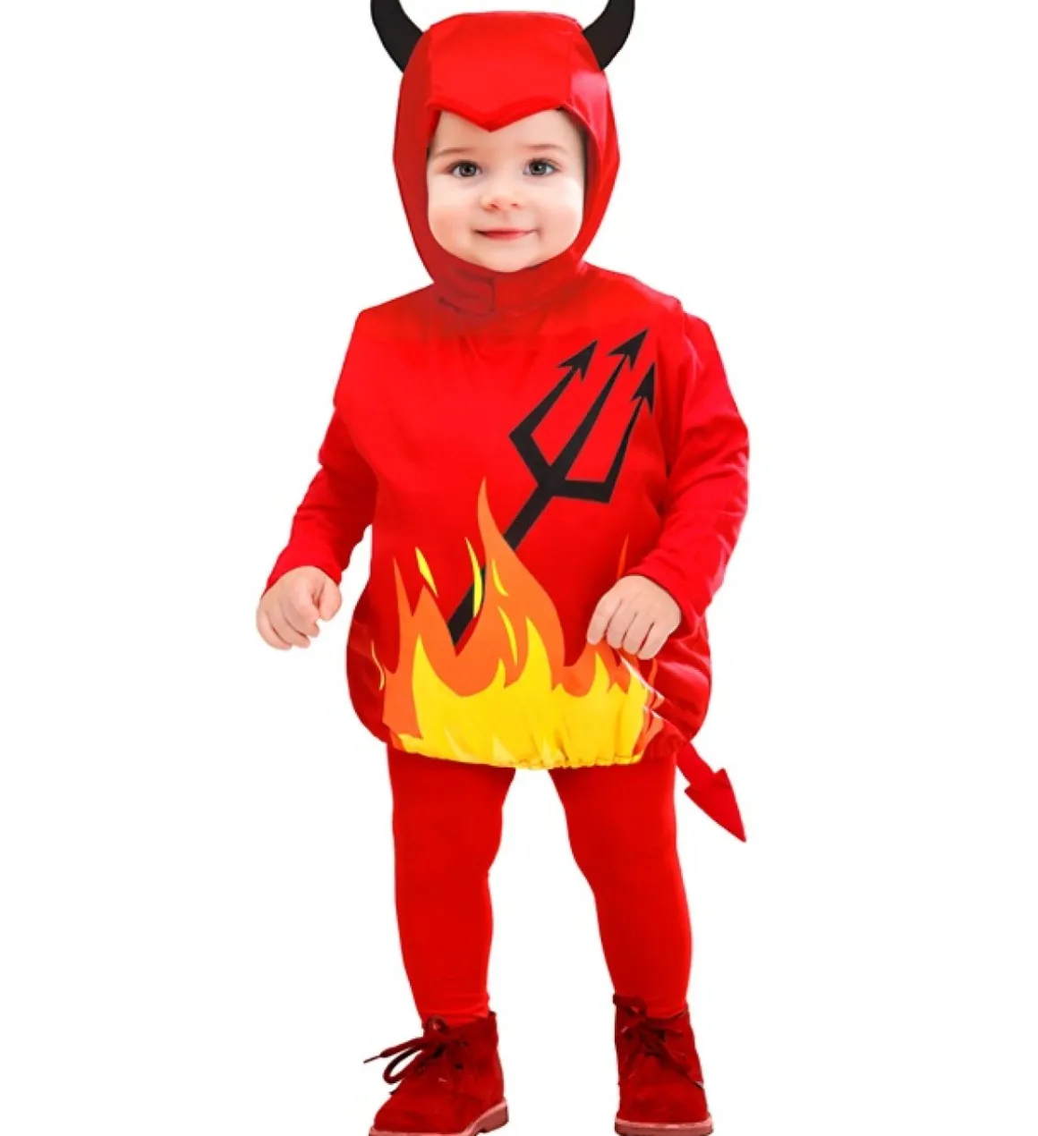 Djævle Babykostume Rød