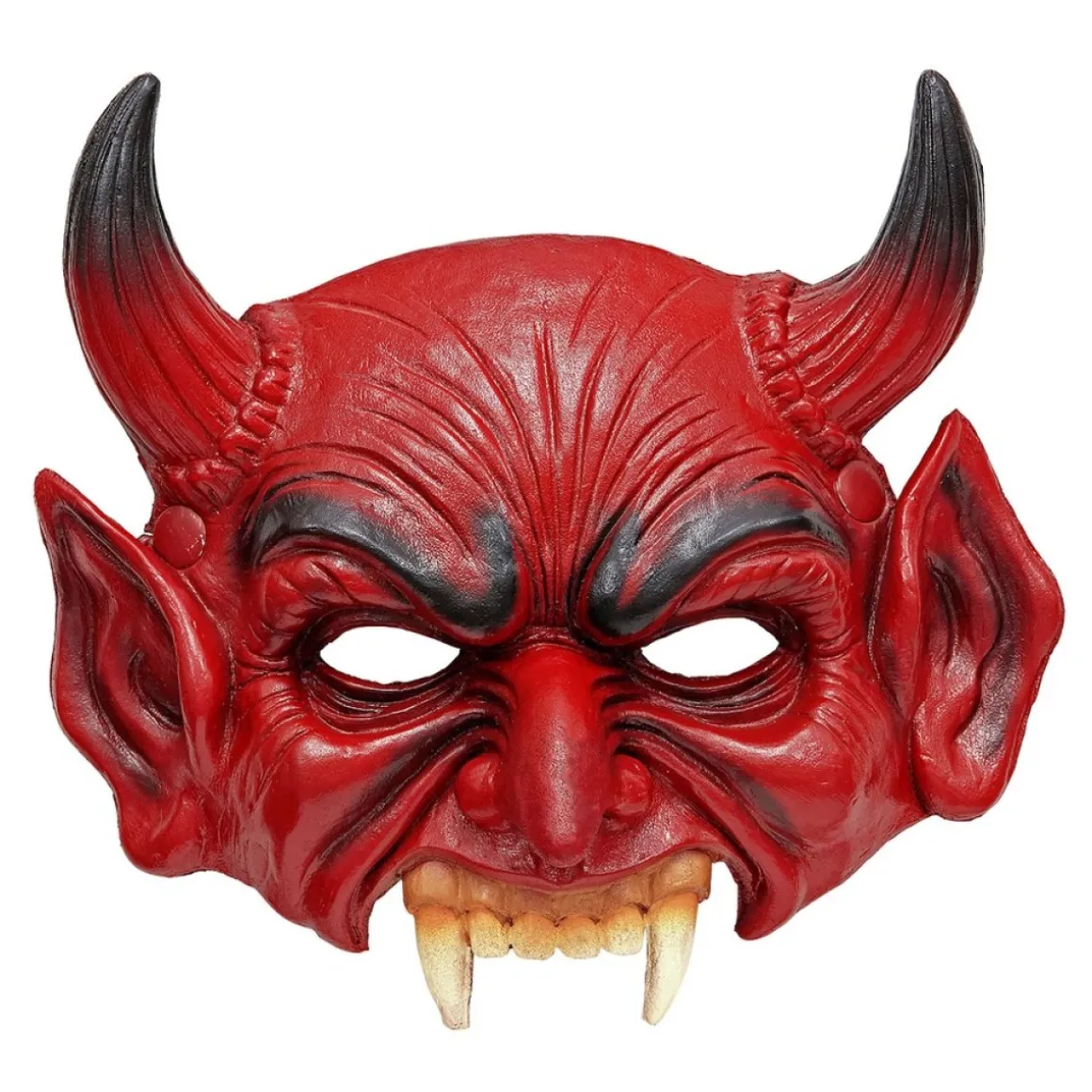 Djævle Halvmaske Latex