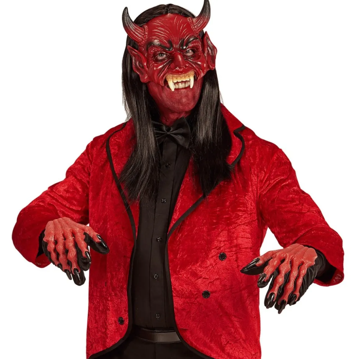 Djævle Halvmaske Latex