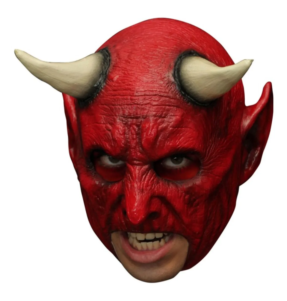 Dæmon Latexmaske Rød