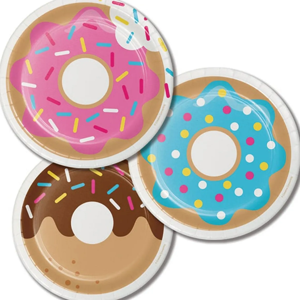 Donut Frokost Paptallerkener