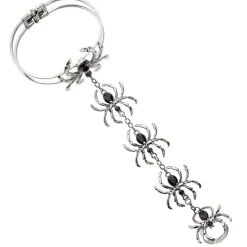 Edderkop Armbånd Med Ring