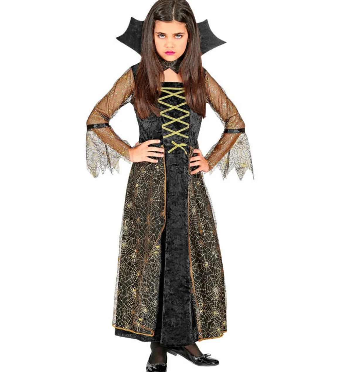 Edderkop Vampyrinde Børnekostume