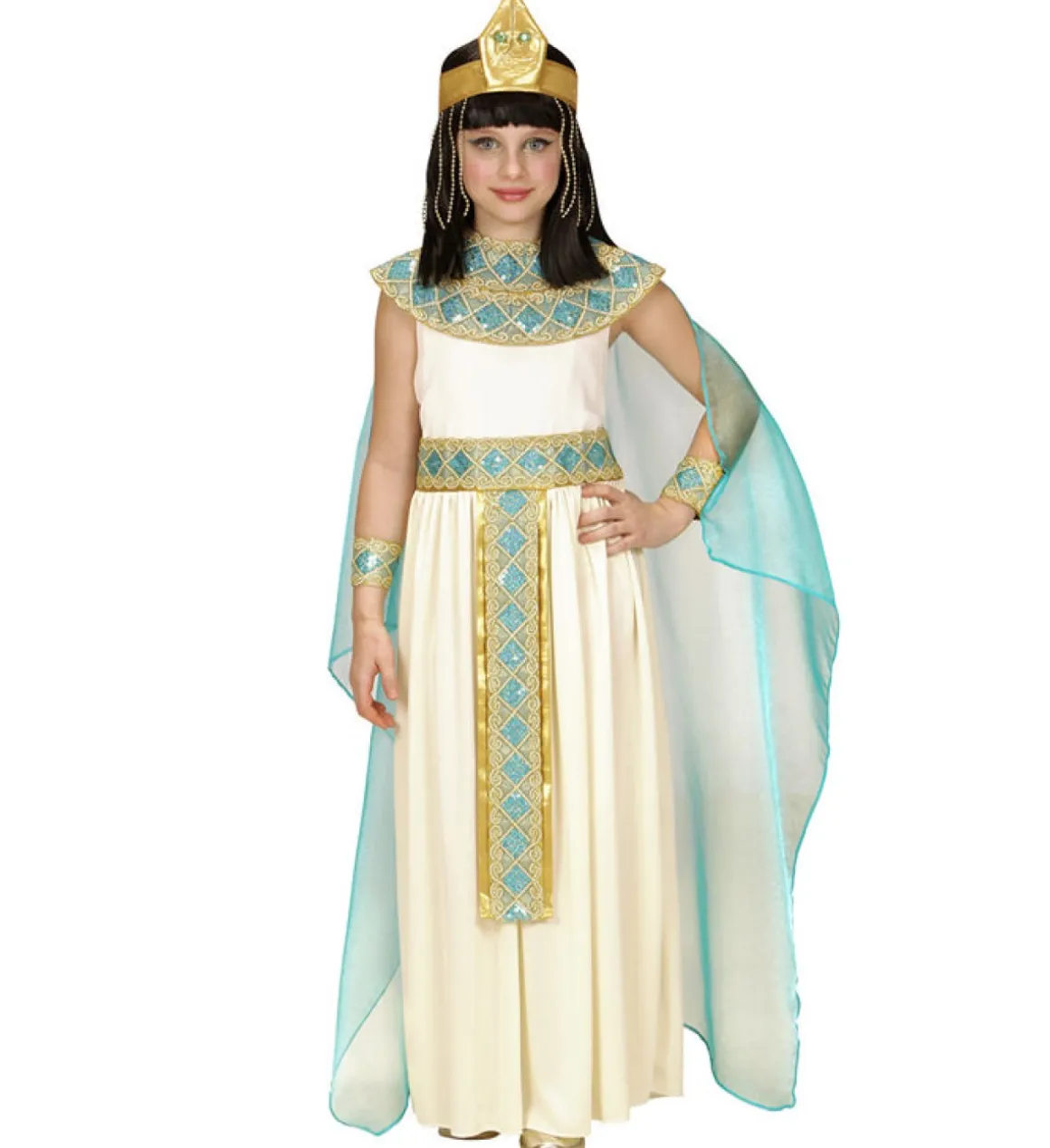 Egyptisk Dronning Børnekostume