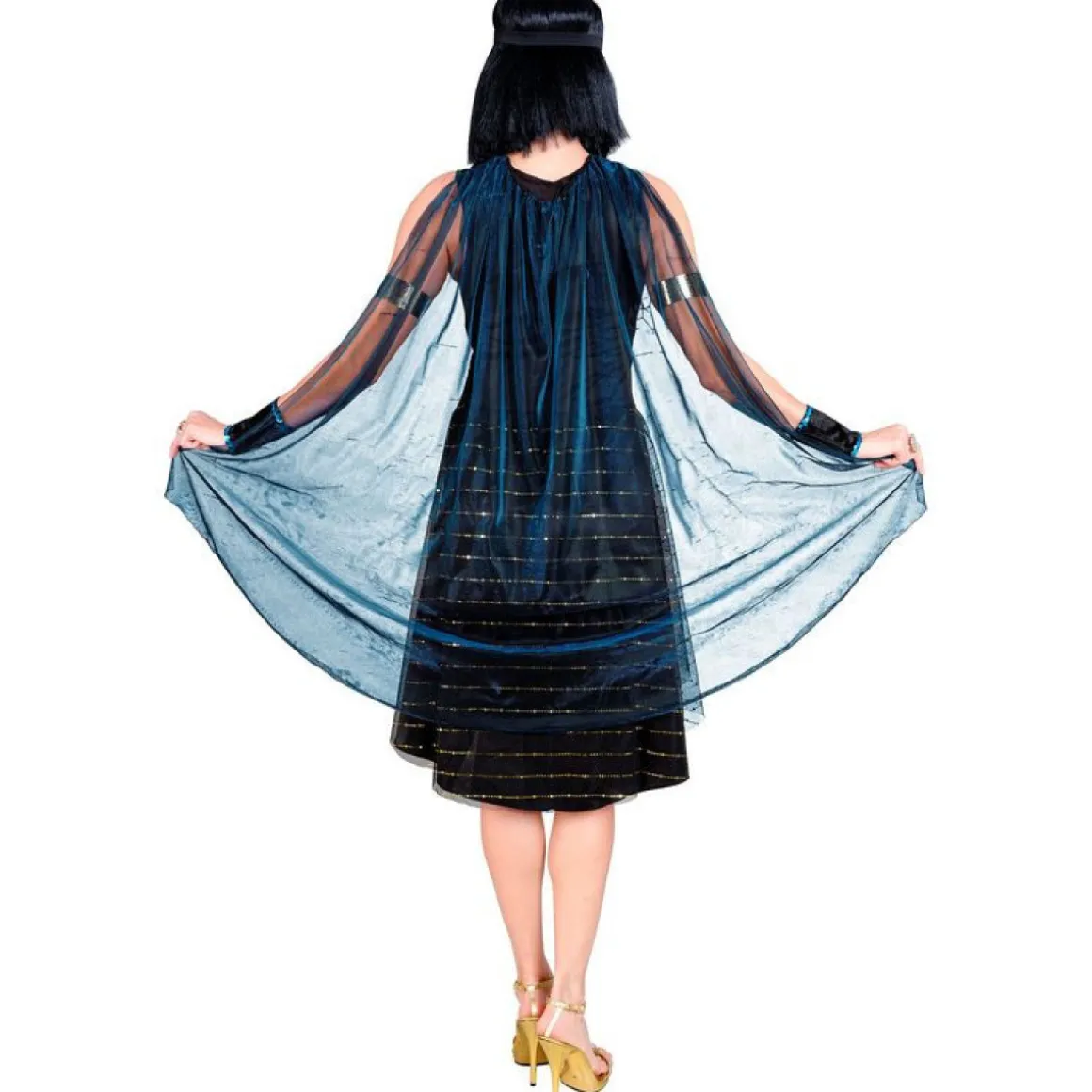 Egyptisk Nefertari Kostume