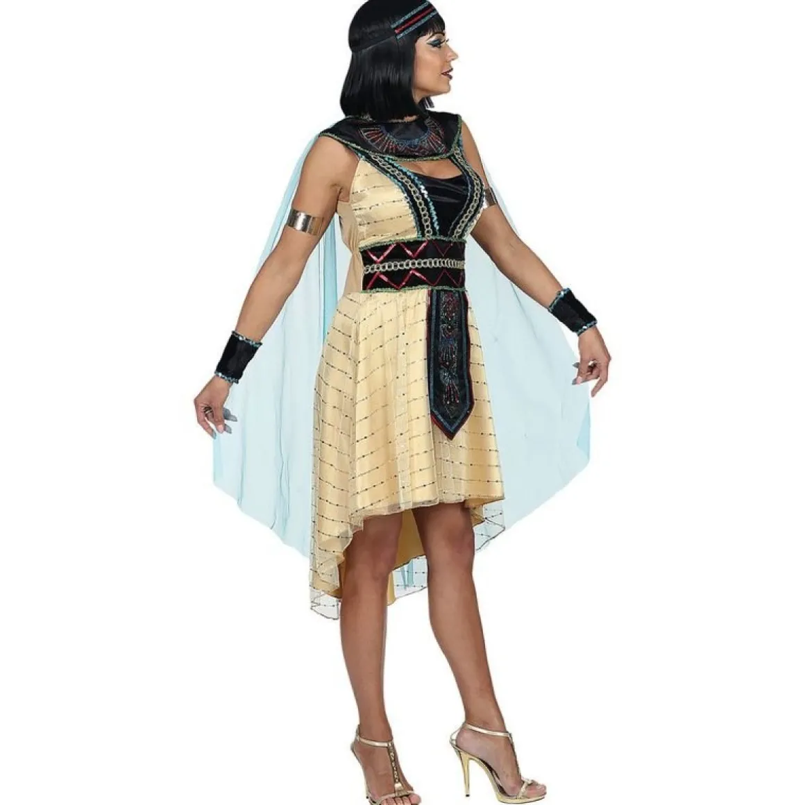 Egyptisk Nefertiti Kostume