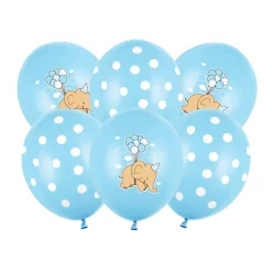 Elefant Balloner Lyseblå