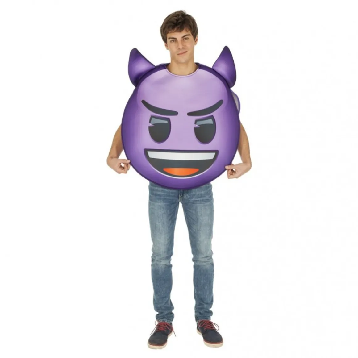 Emoji® Djævel Kostume Lilla