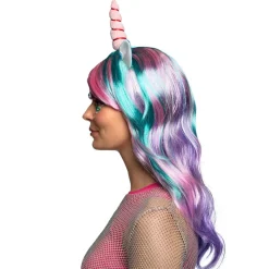 Enhjørning Daydream UV Paryk