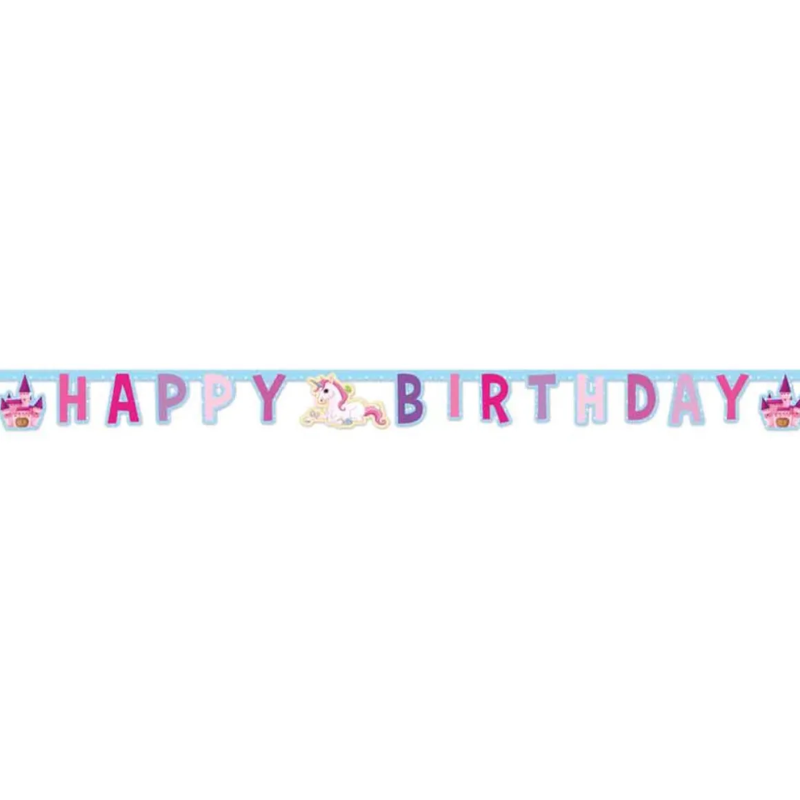 Enhjørning Happy Birthday Guirlande