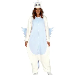 Enhjørning Onesie Kostume Blå