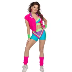 80'er Aerobic Kostume Neon