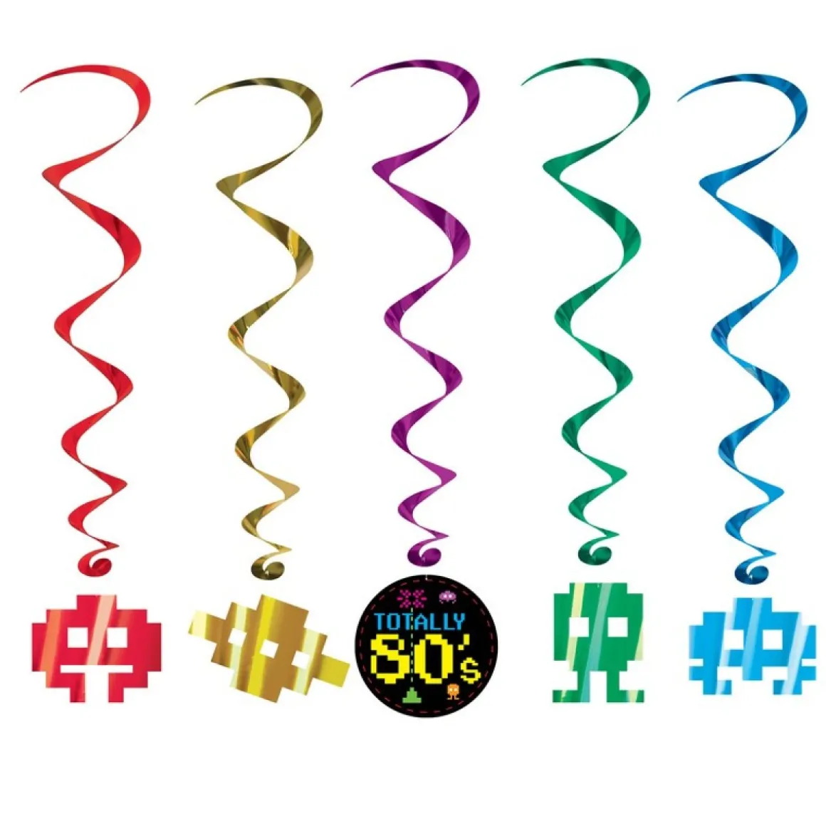 80'er 8-Bit Swirls