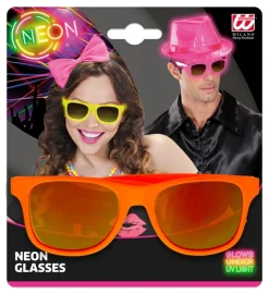 80'er Briller Neonorange