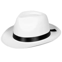 20'er Fedora Hvid