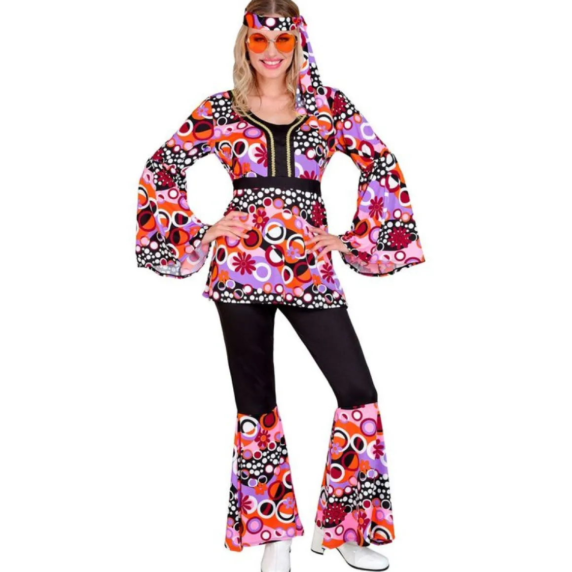 70'er Flower Hippie Kostume
