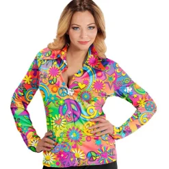 60'er Funky Peace Hippieskjorte