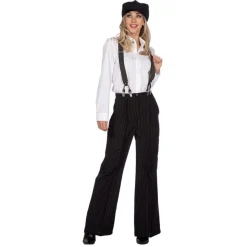 1920'er Gangsterbukser Kostume Dame