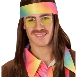 60'er Hippiebriller Gul
