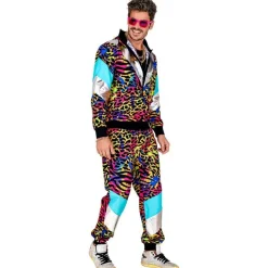 80'er Party Animal Træningsdragt Kostume