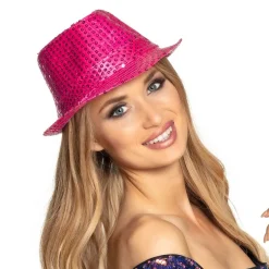 70'er Popstjerne Hat Pink
