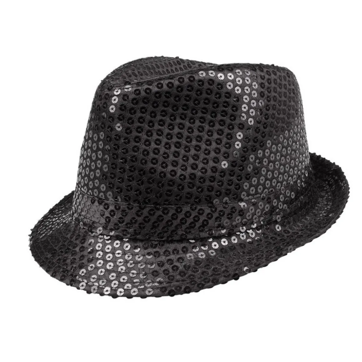 70'er Popstjerne Hat Sort